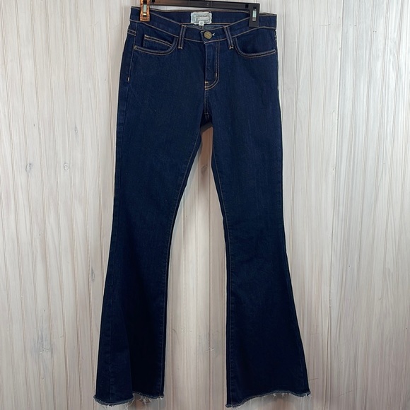 - CURRENT ELLIOT THE LOW BELL JEANS - Picture 1 of 6
